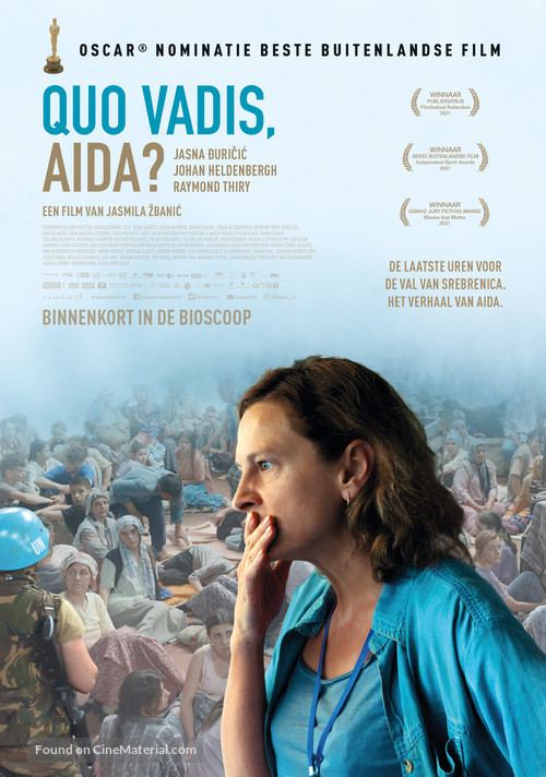 Quo vadis, Aida? - Dutch Movie Poster