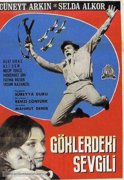 G&ouml;klerdeki sevgili - Turkish Movie Poster