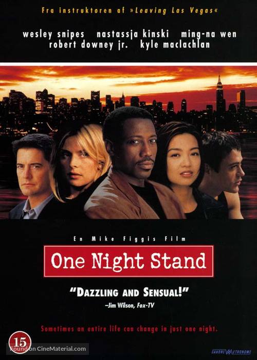 One Night Stand - Danish DVD movie cover