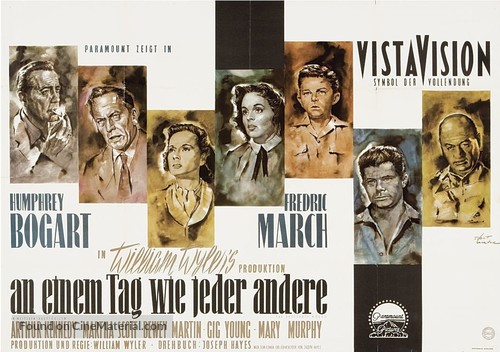 The Desperate Hours - German Movie Poster