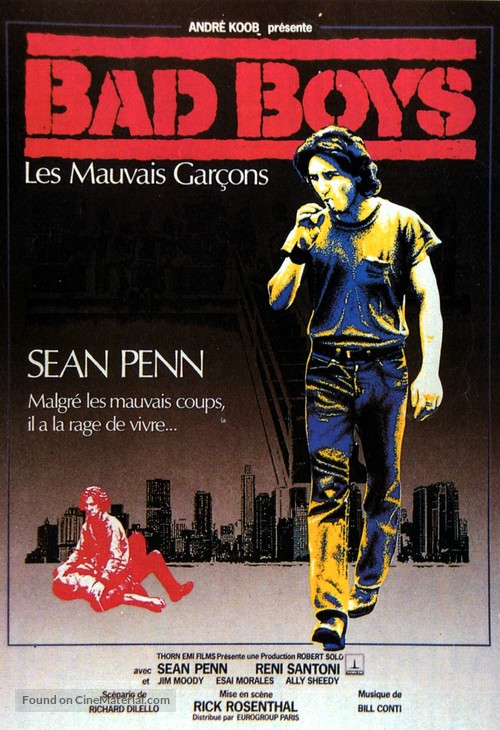 Bad Boys - French Movie Poster