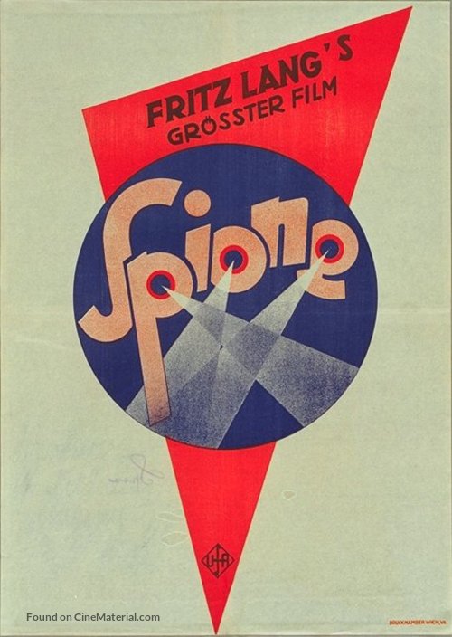 Spione - German Movie Poster