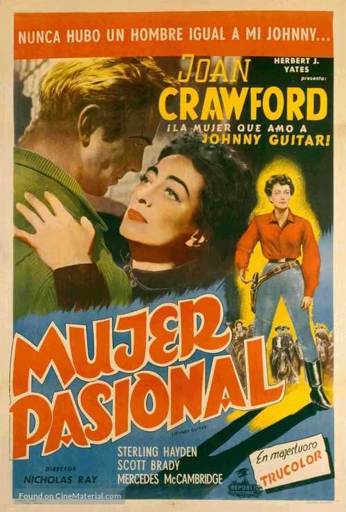 Johnny Guitar - Argentinian Movie Poster
