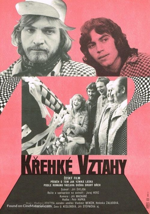 Krehk&eacute; vztahy - Czech Movie Poster