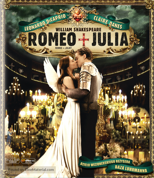 Romeo + Juliet - Polish Blu-Ray movie cover