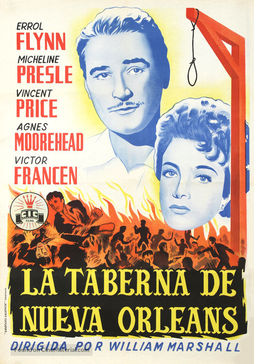 Adventures of Captain Fabian - Spanish Movie Poster