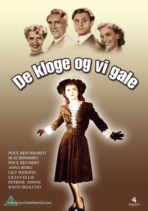 De kloge og vi gale - Danish Movie Cover