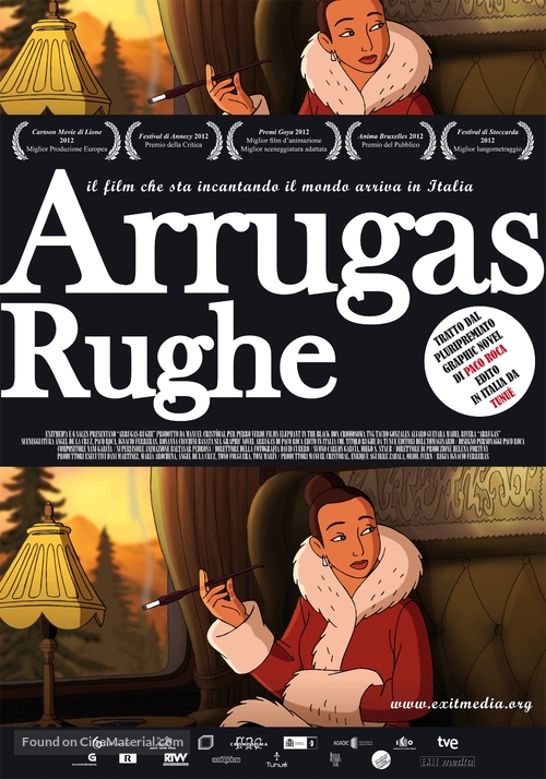 Arrugas - Italian Movie Poster