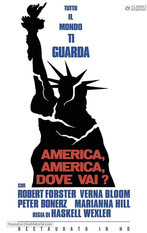 Medium Cool - Italian DVD movie cover