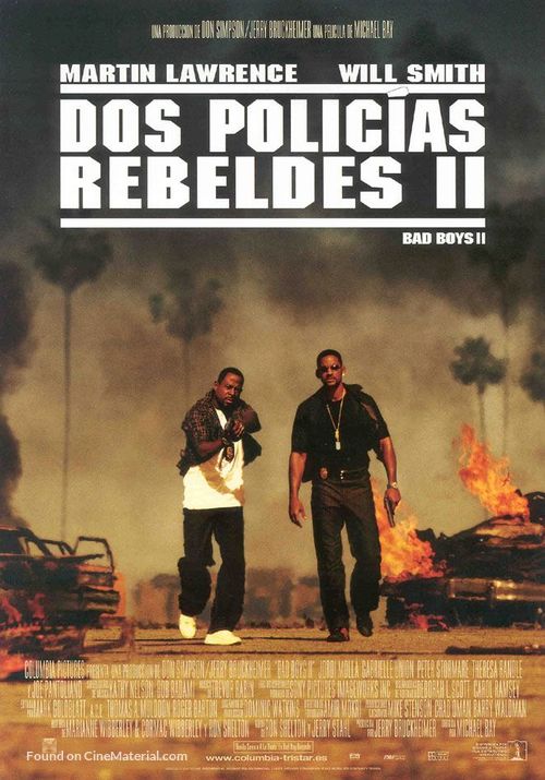 Bad Boys II - Spanish Movie Poster