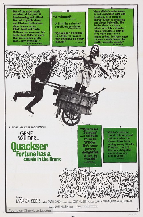 Quackser Fortune Has a Cousin in the Bronx - Movie Poster