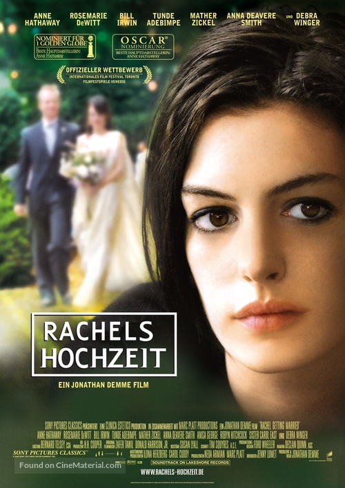 Rachel Getting Married - German Movie Poster
