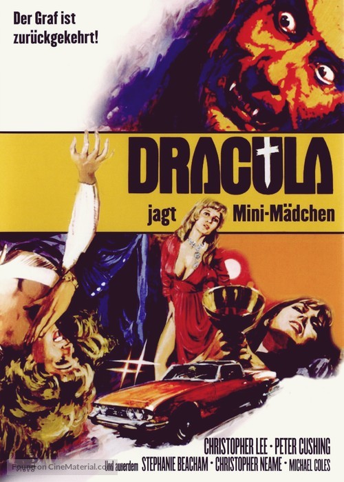 Dracula A.D. 1972 - German DVD movie cover