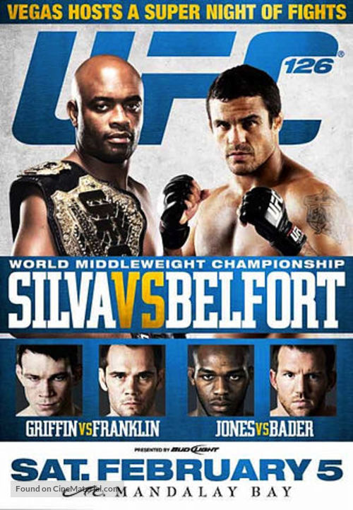 UFC 126: Silva vs. Belfort - Movie Poster