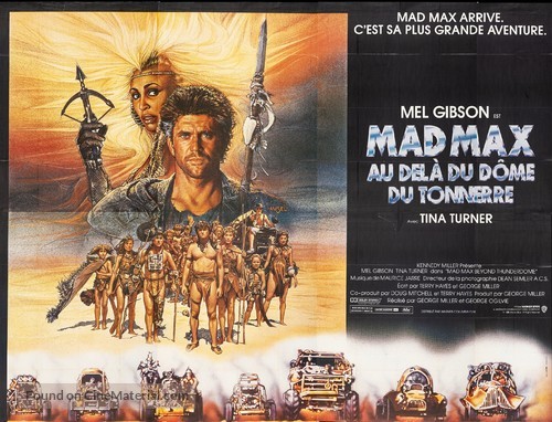 Mad Max Beyond Thunderdome - French Movie Poster