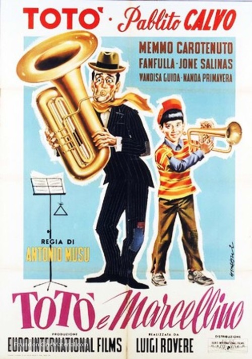 Tot&ograve; e Marcellino - Italian Movie Poster