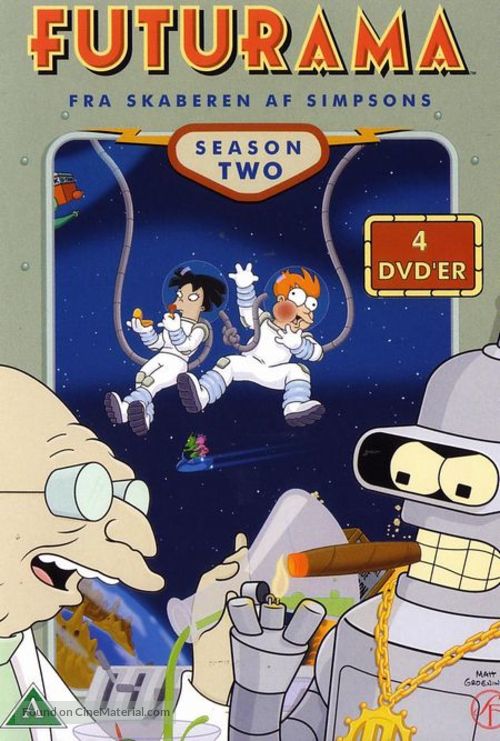 &quot;Futurama&quot; - Danish DVD movie cover