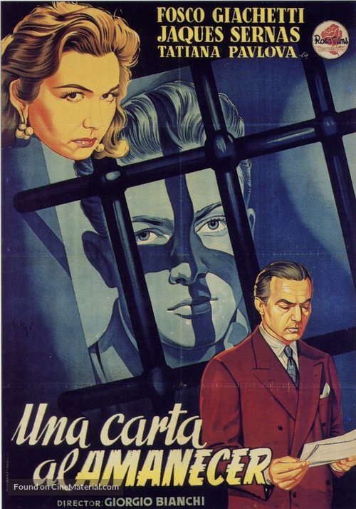 Una lettera all&#039;alba - Spanish Movie Poster