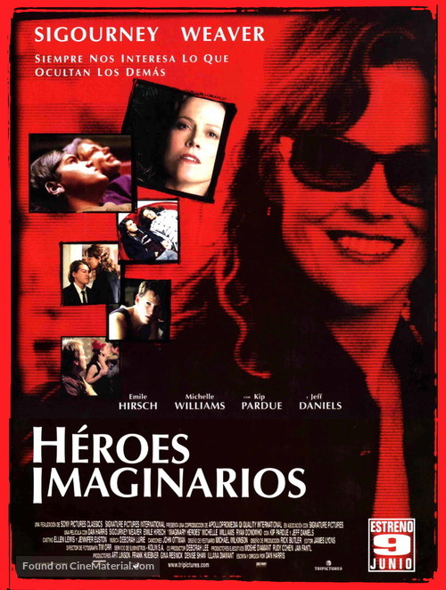Imaginary Heroes - Spanish Movie Poster