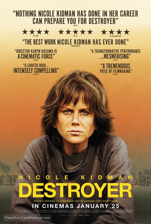 Destroyer - British Movie Poster