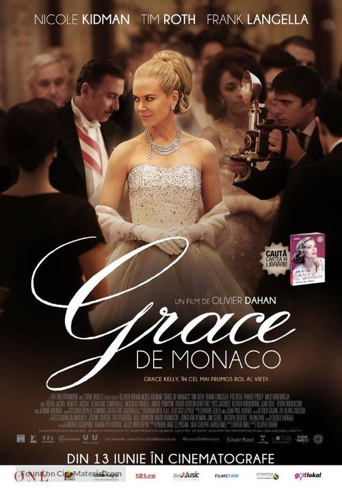 Grace of Monaco - Romanian Movie Poster