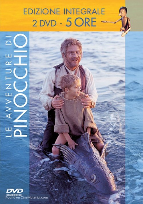 &quot;Le avventure di Pinocchio&quot; - Italian DVD movie cover