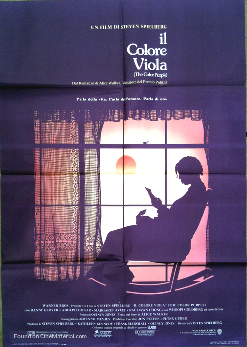 The Color Purple - Italian Movie Poster