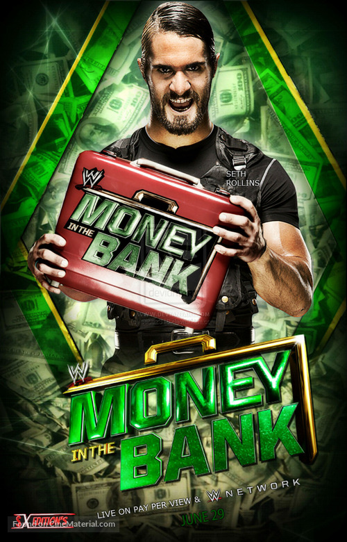 WWE Money in the Bank - Movie Poster