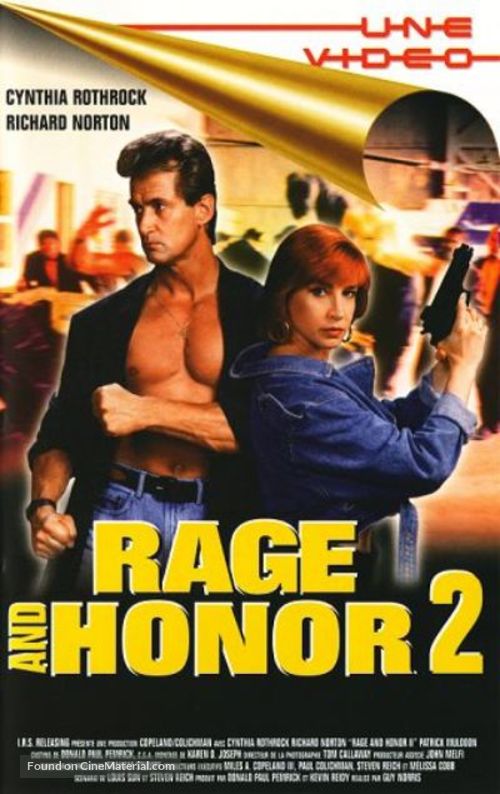 Rage and Honor II - French Movie Cover