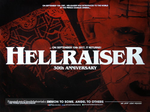 Hellraiser - British Movie Poster