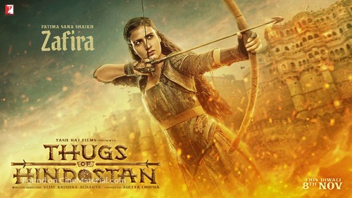 Thugs of Hindostan - Indian Movie Poster