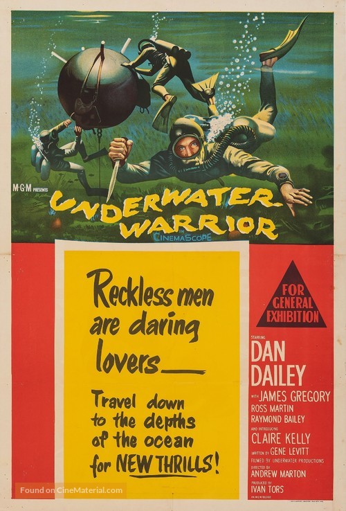 Underwater Warrior - Australian Movie Poster