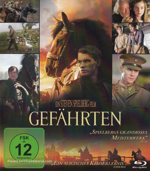 War Horse - German Blu-Ray movie cover
