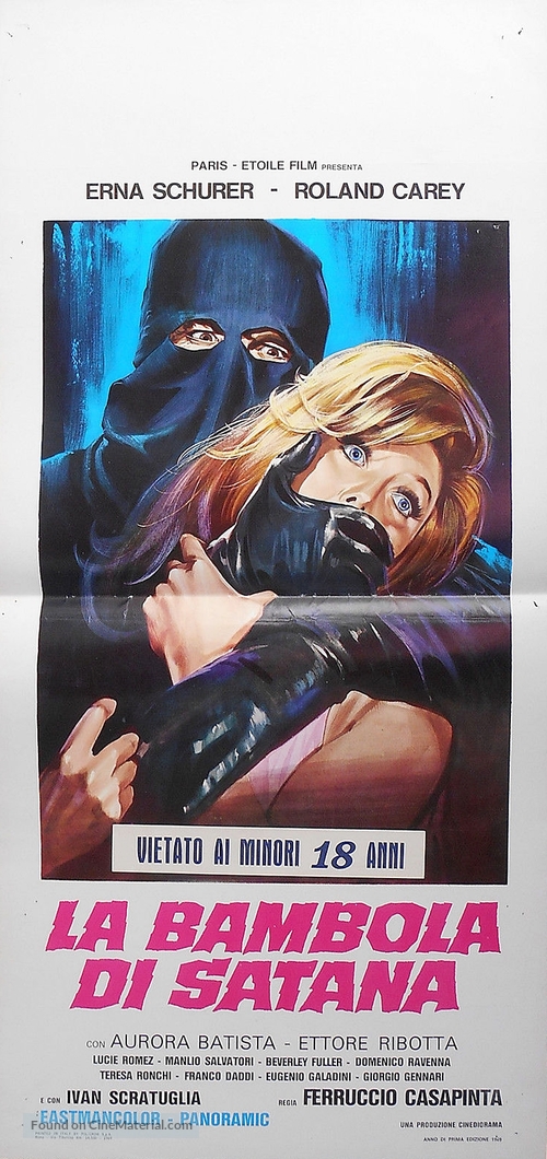 La bambola di Satana - Italian Movie Poster