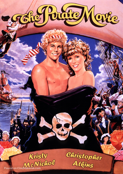 The Pirate Movie - DVD movie cover