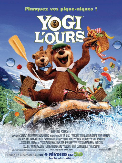 Yogi Bear - French Movie Poster