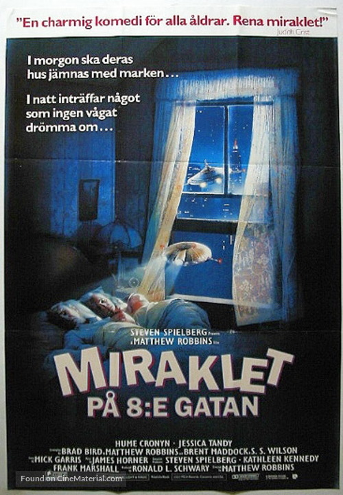 *batteries not included - Swedish Movie Poster