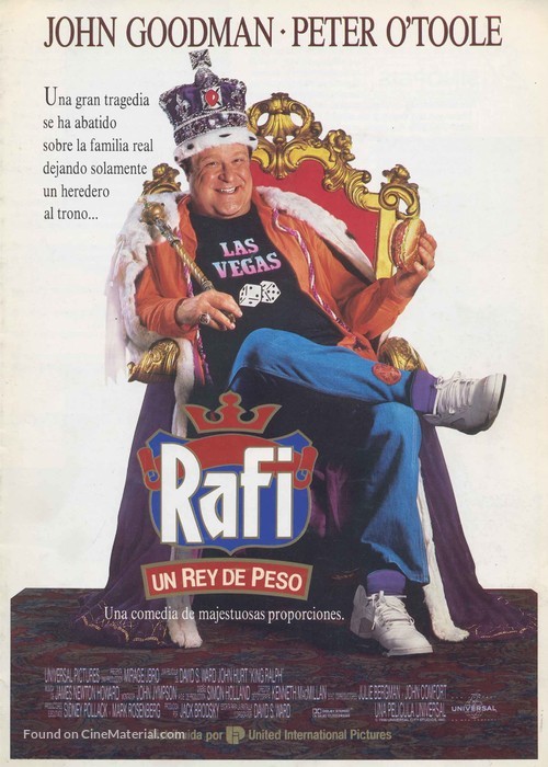 King Ralph - Spanish Movie Poster