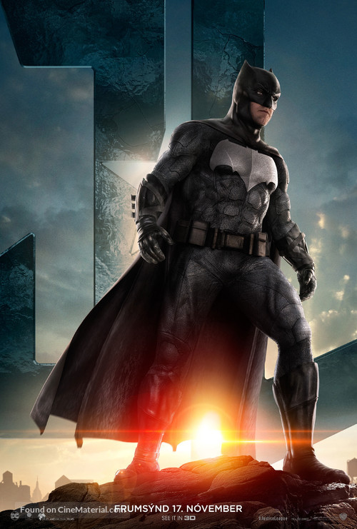 Justice League - Icelandic Movie Poster