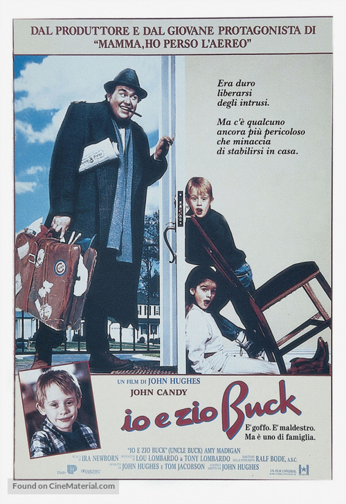 Uncle Buck - Italian Movie Poster