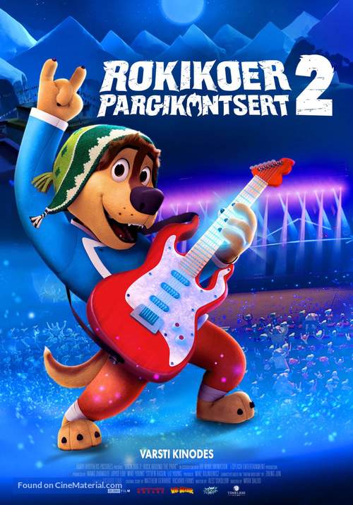 Rock Dog 2 - Estonian Movie Poster