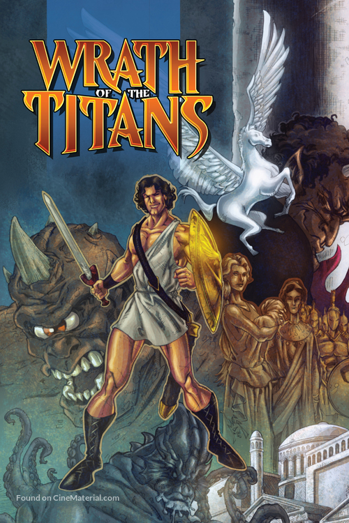 Wrath of the Titans - DVD movie cover