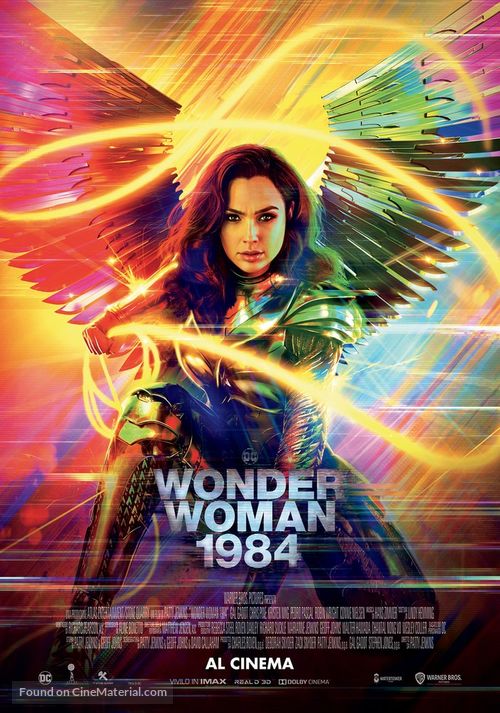 Wonder Woman 1984 - Italian Movie Poster