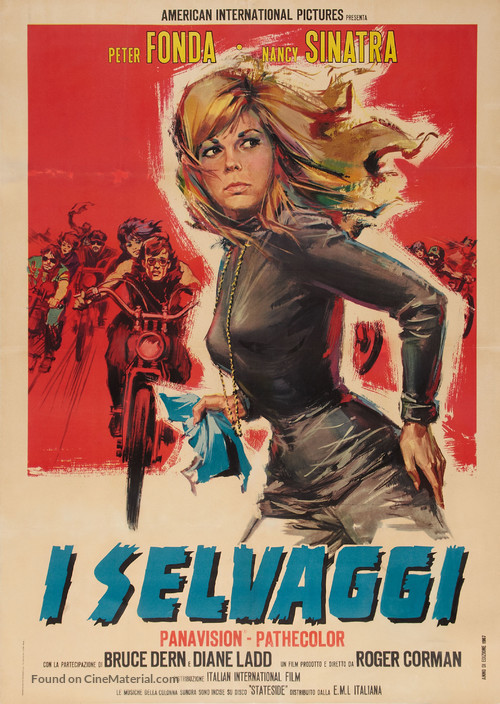 The Wild Angels - Italian Movie Poster
