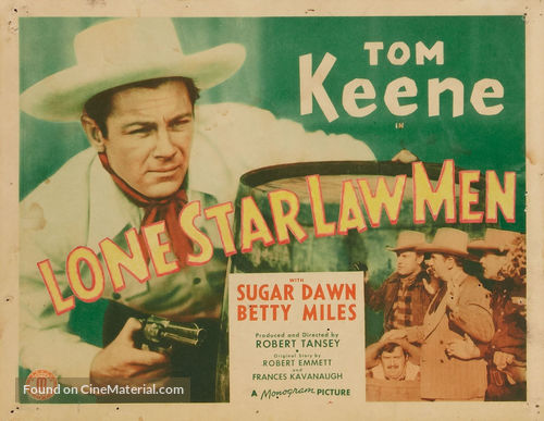 Lone Star Law Men - Movie Poster