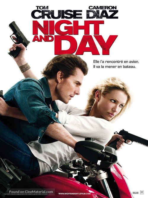 Knight and Day - French Movie Poster