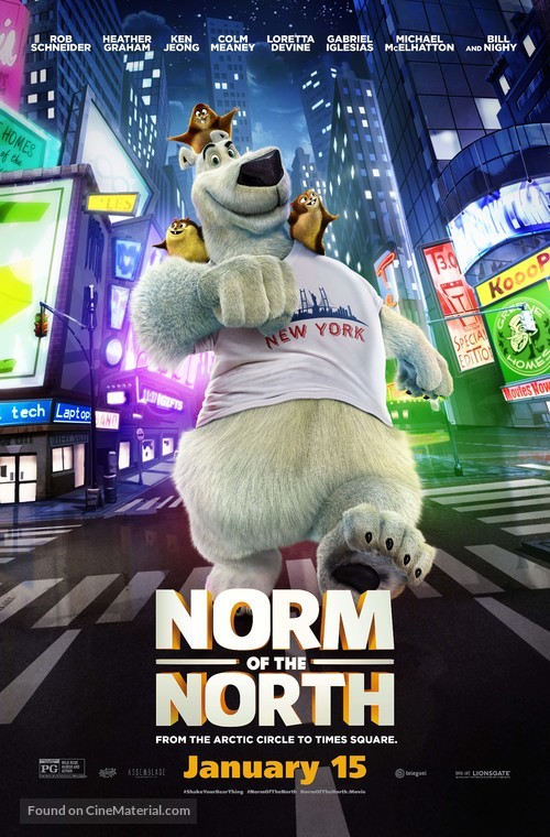 Norm of the North - Theatrical movie poster