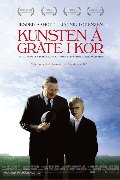 Kunsten at gr&aelig;de i kor - Norwegian Movie Poster