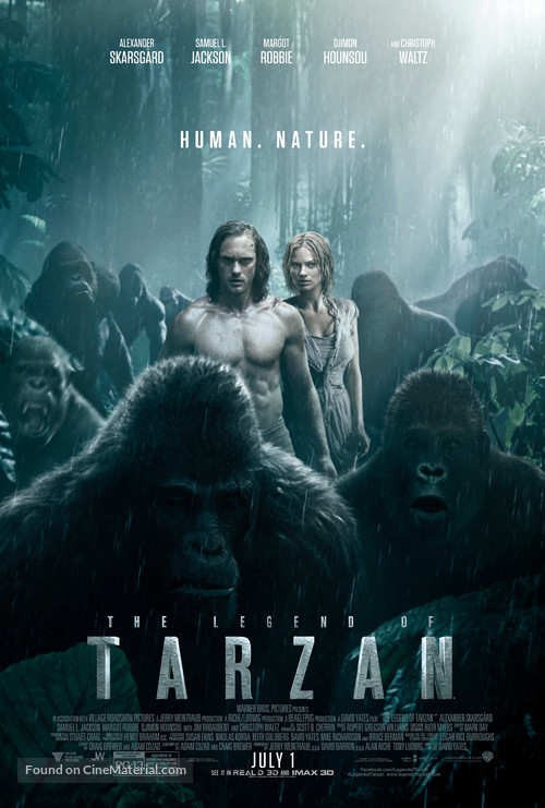 The Legend of Tarzan - Movie Poster