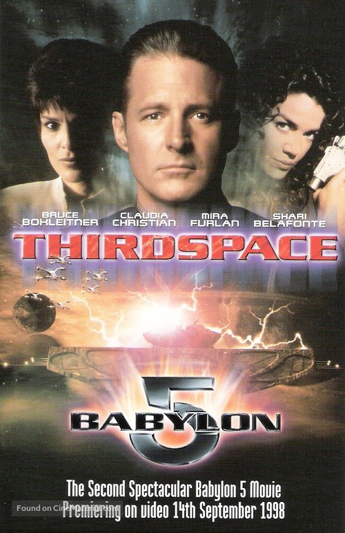 Babylon 5: Thirdspace - British Video release movie poster